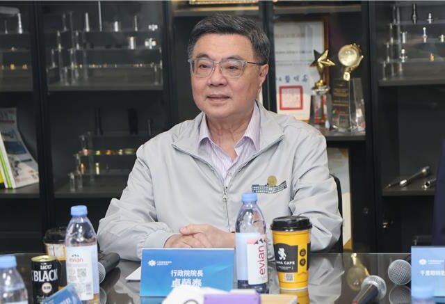 台灣新聞通訊社-卓榮泰談軍購：台灣要全力把握進入軍工產業市場契機