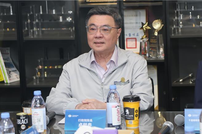 台灣新聞通訊社-卓榮泰談軍購：台灣要全力把握進入軍工產業市場契機