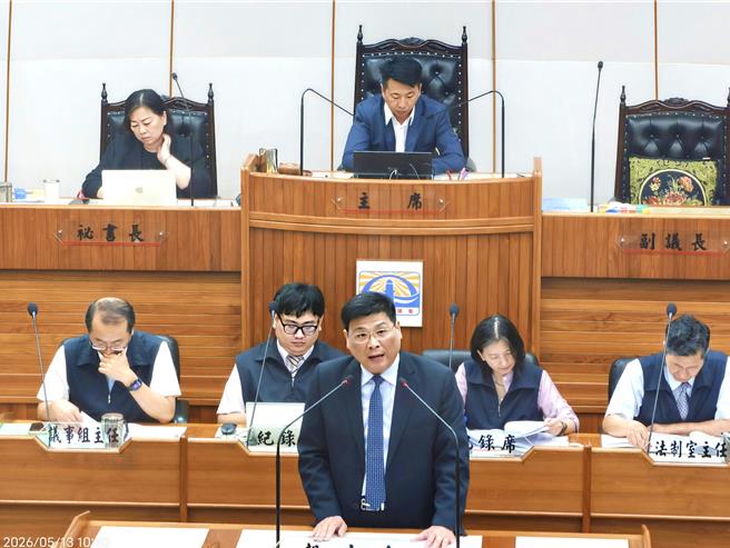 台灣新聞通訊社-陳光復缺席議會施政報告 議長籲看守期「進退有度」