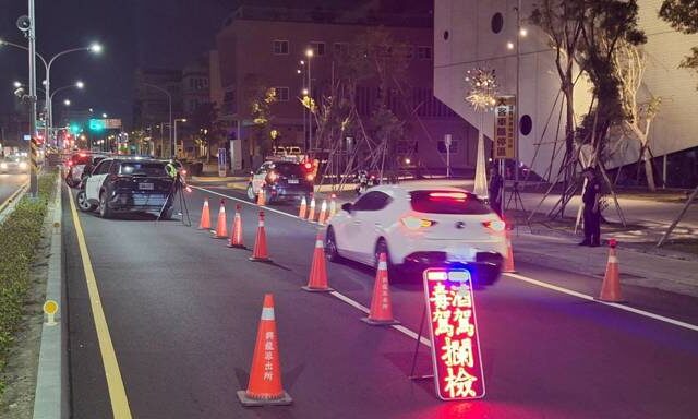 台灣新聞通訊社-毒駕如不定時炸彈！東港警大執法 「零容忍」強勢取締