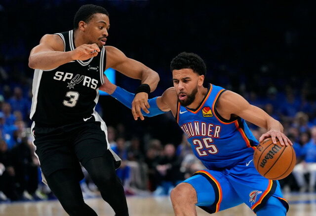 台灣新聞通訊社-NBA》雷霆米契爾腿傷G4缺陣 威廉斯出賽存疑 馬刺全健康