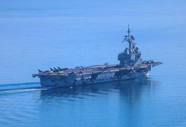 台灣新聞通訊社-戴高樂號航艦挺進紅海 為荷莫茲海峽護航行動鋪路