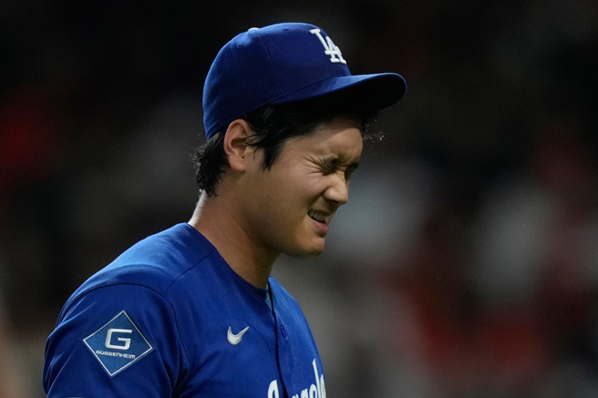 台灣新聞通訊社-MLB》大谷術後最長7局飆8K 道奇打線熄火問天吞第2敗