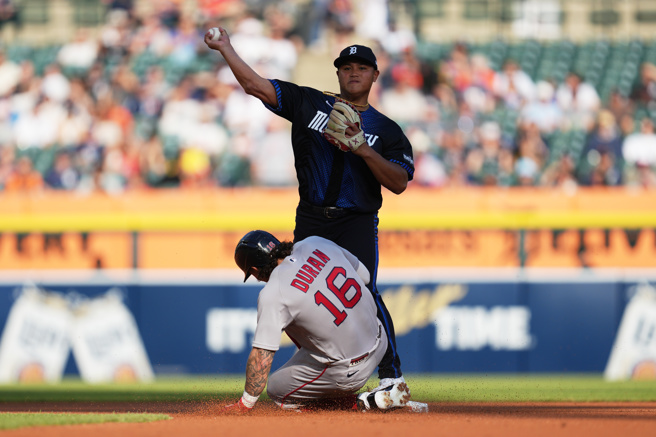 台灣新聞通訊社-MLB》李灝宇4打數吞2K 老虎補強內野添壓力