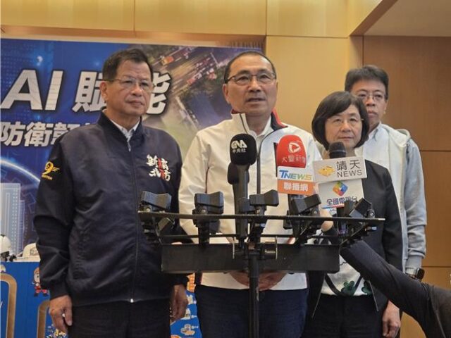 台灣新聞通訊社-軍購案藍營仍存歧見 侯友宜籲黨內團結：國防不能有空窗期