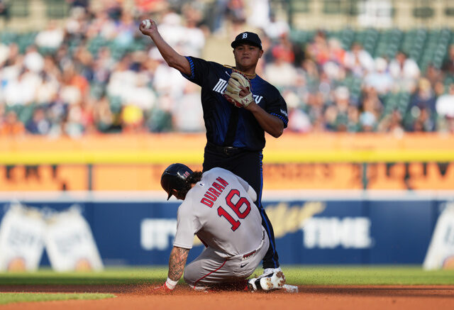 台灣新聞通訊社-MLB》李灝宇4打數吞2K 老虎補強內野添壓力