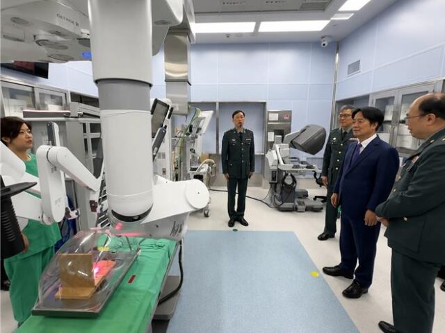 台灣新聞通訊社-南桃園醫療升級！國軍桃總急重症大樓落成 賴清德：大力支持軍醫院