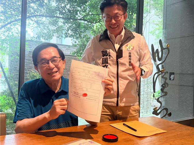 台灣新聞通訊社-黨籍遷回台南 陳水扁分享滅鼠經驗：12周解決問題