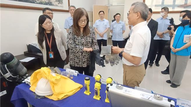 台灣新聞通訊社-海上污染不只有油汙！海保署推化學污染應變訓練