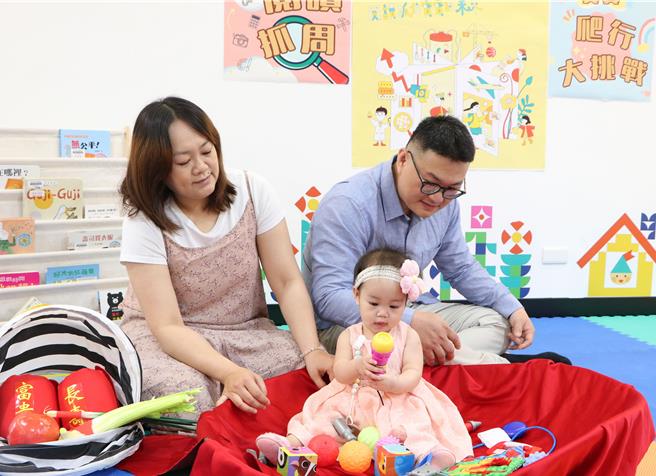 台灣新聞通訊社-新北市圖嬰幼兒活動登場 抓周、爬爬樂免費報名