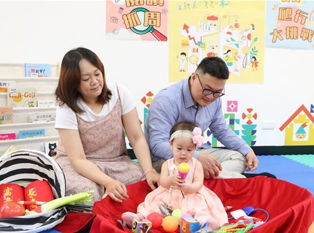 台灣新聞通訊社-新北市圖嬰幼兒活動登場 抓周、爬爬樂免費報名