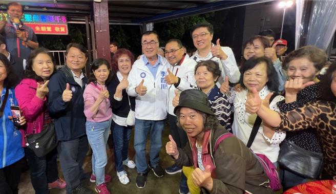 台灣新聞通訊社-同台慶媽祖聖誕 侯友宜讚李四川：做事不分顏色、不花言巧語