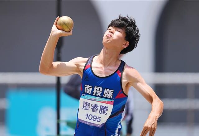 台灣新聞通訊社-南投廖睿騰全障運大放異彩！轉戰田徑勇奪4金4破紀錄