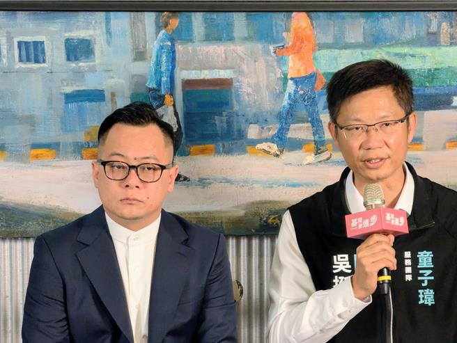 台灣新聞通訊社-提青年就業政見 童子瑋允做青年堅實後盾