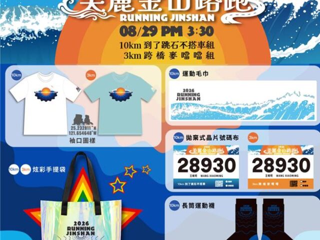 台灣新聞通訊社-「美麗金山路跑」華麗轉身！8月開跑 挑戰北海岸山海絕景