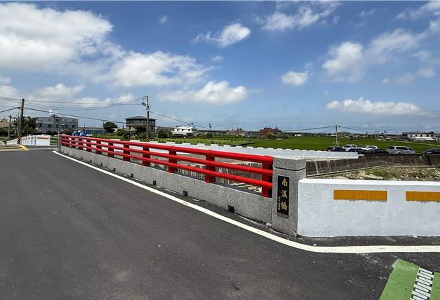 台灣新聞通訊社-苑裡南溪橋今通車 擴大通洪提升交通韌性