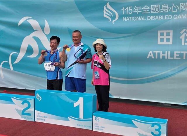 台灣新聞通訊社-車禍截肢、癌症化療打不倒！陳家祥身障田徑場上重生