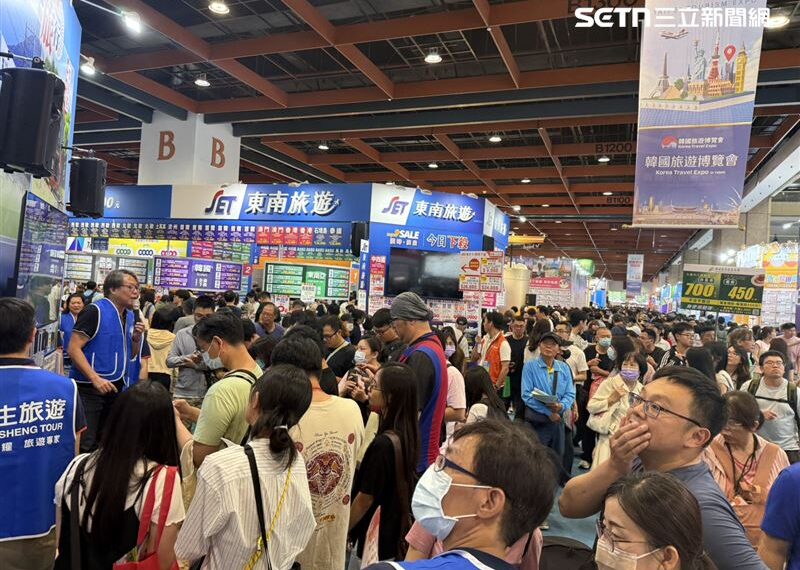 台灣新聞通訊社-TTE旅展落幕！豪客天天來　可樂業績衝1.5億、雄獅連爆大單