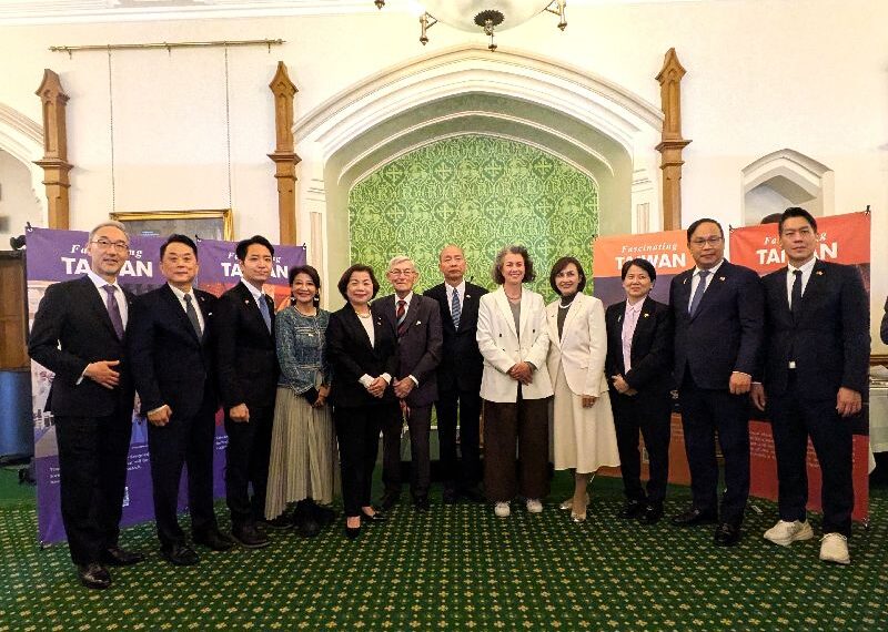 台灣新聞通訊社-英國下議院議長與立法院長會晤　創台英國會外交首例