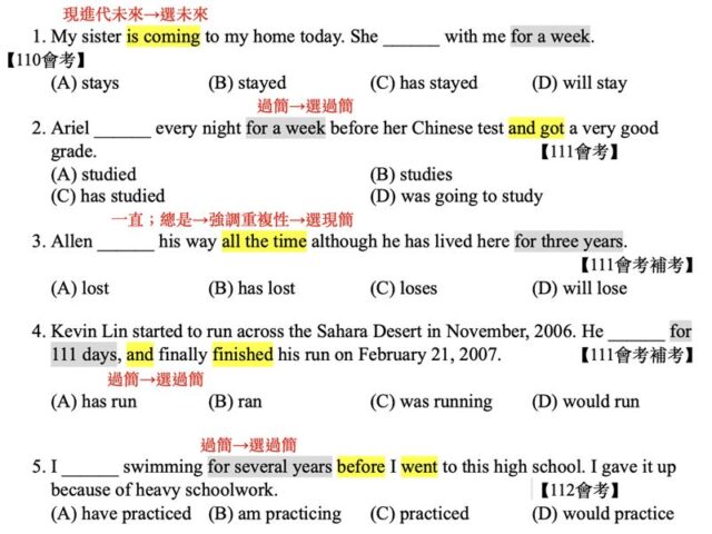 台灣新聞通訊社-國中會考最後衝刺／英文「3熱門考點」曝　名師：解構題目句型秒出答案