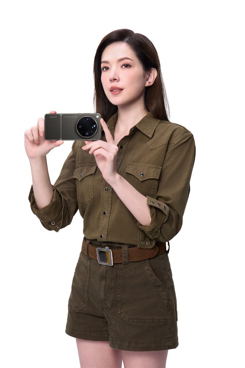 台灣新聞通訊社-口袋哈蘇！OPPO Find X9 Ultra 5/12正式發表　許瑋甯化身創作者