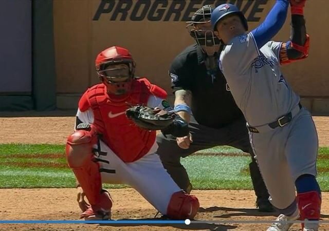 台灣新聞通訊社-MLB／岡本和真連3場轟雙城　近3戰敲4轟！差1支達成雙位數全壘打