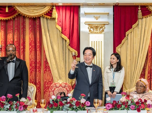 台灣新聞通訊社-史瓦帝尼國王、王母答應再度訪台！賴清德：台史邦誼不畏任何外力干擾