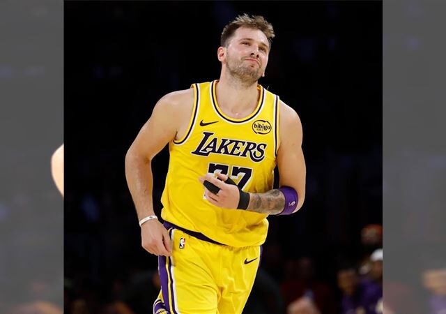 台灣新聞通訊社-NBA／得分王東契奇腿傷缺席對雷霆首戰　湖人晉級之路拉警報
