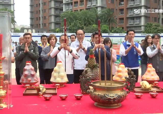 台灣新聞通訊社-三峽站出入口1捷運開發案　侯友宜出席動土典禮