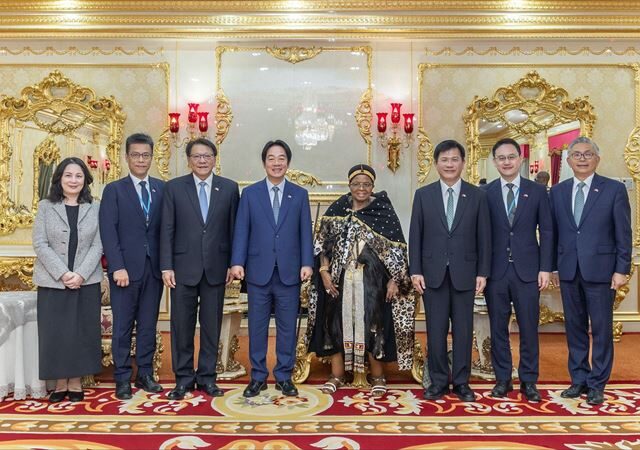 台灣新聞通訊社-晉見史瓦帝尼王母　林佳龍感謝史國「長年替台發聲」：持續深化合作關係