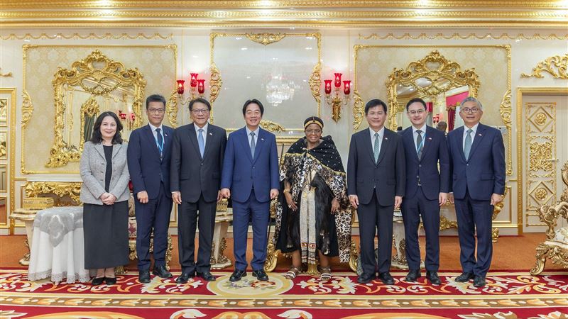 台灣新聞通訊社-晉見史瓦帝尼王母　林佳龍感謝史國「長年替台發聲」：持續深化合作關係