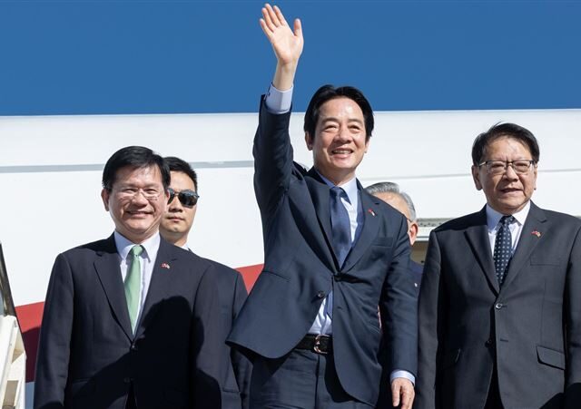 台灣新聞通訊社-賴清德將抵國門！班機追蹤度「全球最熱門」 破5千人關注