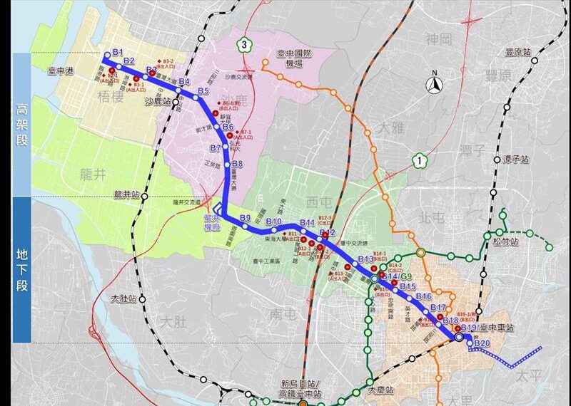 台灣新聞通訊社-獨／中捷藍線選址水很深？　經費暴增還選中垃圾地