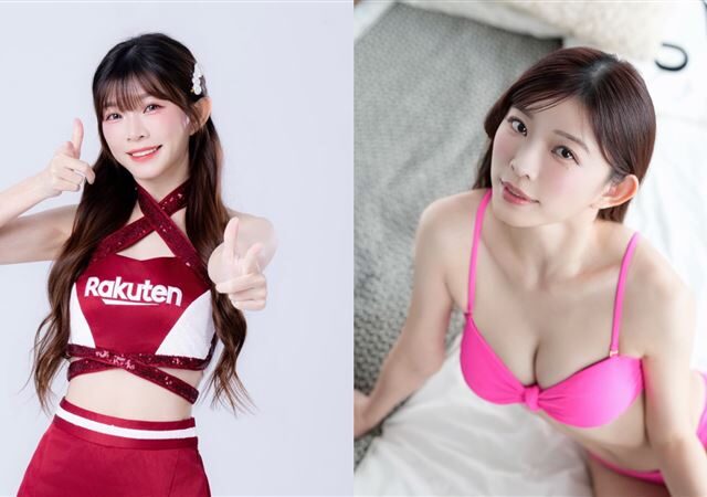 台灣新聞通訊社-中職／進軍日本寫真界！樂天女孩穎樂震撼解禁　粉色比基尼秀傲人上圍