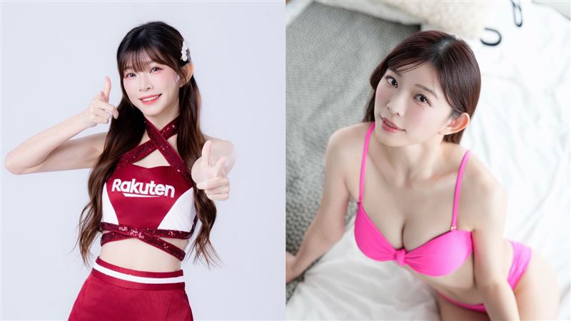 台灣新聞通訊社-中職／進軍日本寫真界！樂天女孩穎樂震撼解禁　粉色比基尼秀傲人上圍