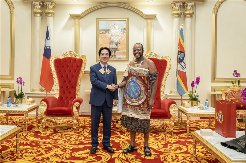 台灣新聞通訊社-賴清德突圍訪史瓦帝尼　法媒驚嘆如「不可能的任務」