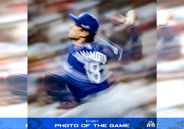 台灣新聞通訊社-MLB／山本由伸首局亂流仍飆本季新高8K　道奇爆打8分逆轉太空人