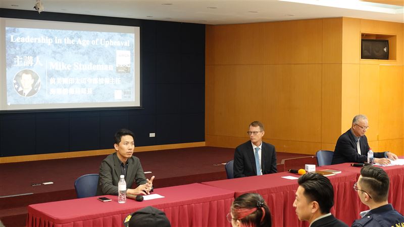 台灣新聞通訊社-美退將：暴政已近在咫尺　盼台盡速通過國防特別預算