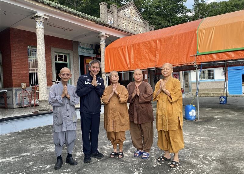 台灣新聞通訊社-彰化五星共產廟遭夷平！百年碧雲禪寺霸氣復仇 86歲比丘尼苦撐買回產權