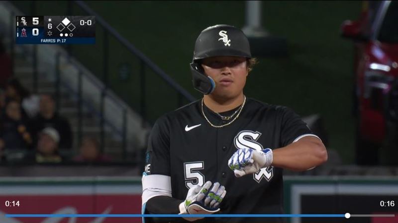 台灣新聞通訊社-MLB／生涯前14支長打都是全壘打　村上宗隆終於敲出二壘安打