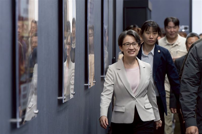 台灣新聞通訊社-領外送都是擅自外出！蕭美琴任副總統曾與維安吵架　蔡英文這番話點醒她