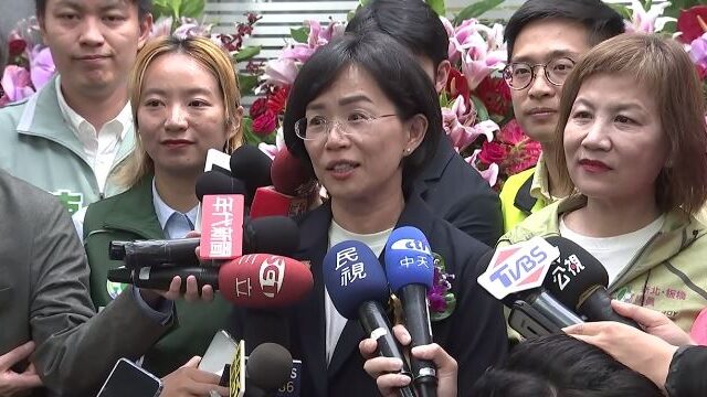台灣新聞通訊社-新北激戰！同場李四川握手展風度　蘇巧慧「民調趨勢往上」：方向受肯定
