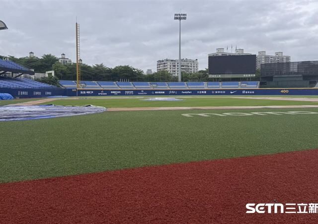 台灣新聞通訊社-中職／新莊球場受雨勢影響　悍將桃猿之戰確定將於補賽週進行