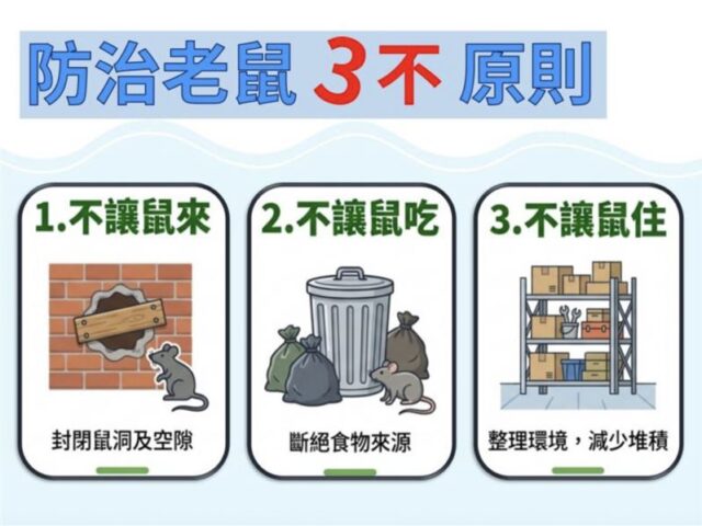台灣新聞通訊社-老鼠可鑽10元孔！「防鼠3不」原則大公開　「這5處」快檢查封堵