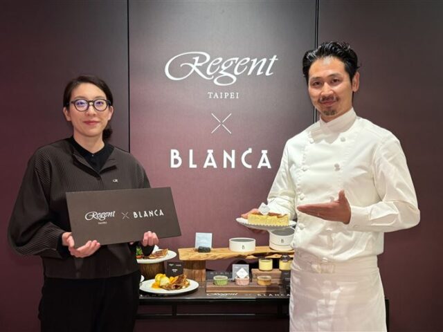 台灣新聞通訊社-精品級甜點BLANCA快閃晶華！夢幻巴斯克、焦香布丁、人氣薄餅限時開吃
