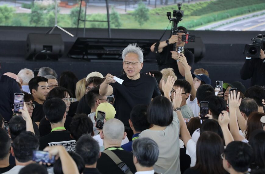 台灣新聞通訊社-黃仁勳宣示:未來3到5年 輝達市值將遠超過現在