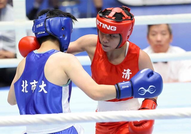 台灣新聞通訊社-全大運／郭怡萱拳擊奪首金淚崩　哥哥冥誕摘冠圓夢！盼再戰亞運選拔