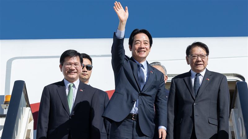 台灣新聞通訊社-賴清德突破封鎖出訪！網拿馬英九比外交　翁達瑞曝1關鍵：他強太多了