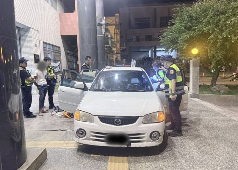 台灣新聞通訊社-失聯移工毒駕開山路「左右搖晃」 南投警緊急攔車搜出毒品怒斥:不要命
