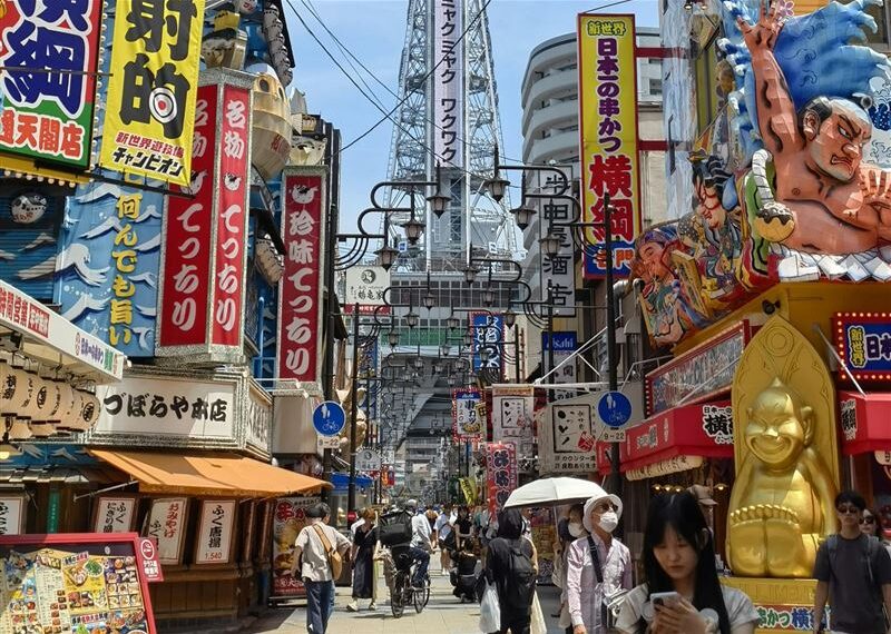台灣新聞通訊社-誤踩日本黃金週！他飛大阪秒崩潰「放鬆變排隊人生」　網曝人少地區